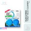 Flush & Fresh Toilet Blue Cleaner 2x50g Pine