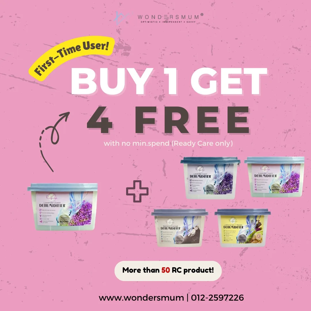 Wondersmum Ready Care 1+4 Offer For New Users